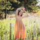 Enjoy a healthy, fun and happy summer. Outdoor portrait of happy smiling young woman in nature - PhotoDune Item for Sale
