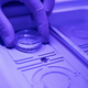 Biolaboratory worker taking away embryos from incubator chamber - PhotoDune Item for Sale