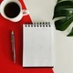 Notepad and pen with coffee cup  - PhotoDune Item for Sale
