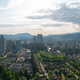 Aerial Panoramic View of Coquitlam Town Centre and Residential Homes - PhotoDune Item for Sale