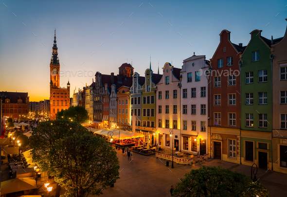 Old city of Gdansk - Stock Photo - Images