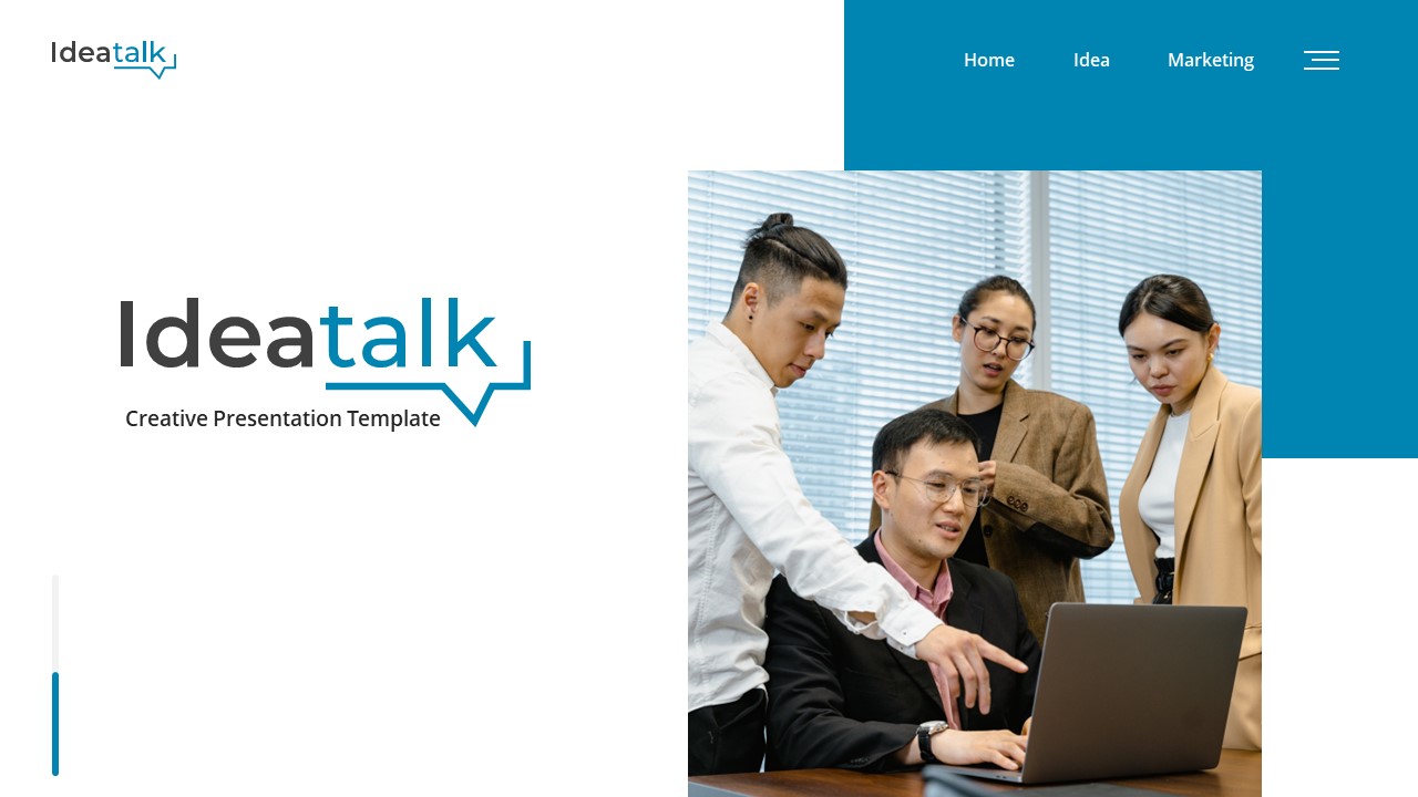 Ideatalk - Creative PowerPoint Presentation Template, Presentation ...