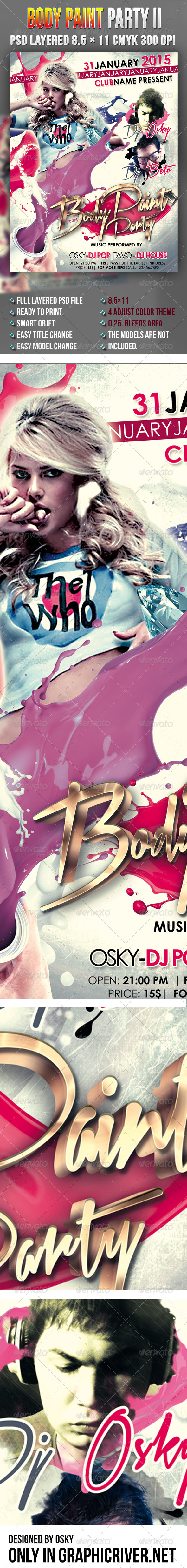 Body Paint Party II - Clubs & Parties Events
