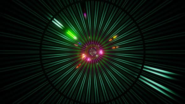 Vj Loop Tunnel Running Neon Lights 02 alt