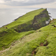 Mykines cliffs and lighthouse on Faroe islands. Hiking landmark - PhotoDune Item for Sale