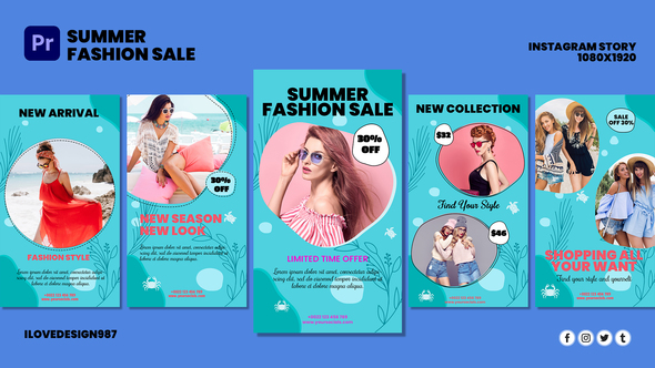 Summer Fashion Sale | MOGRT File
