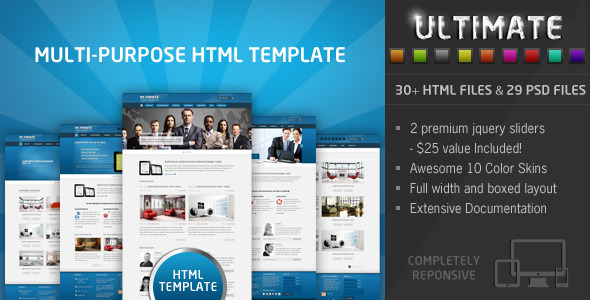 Ultimate - Responsive HTML