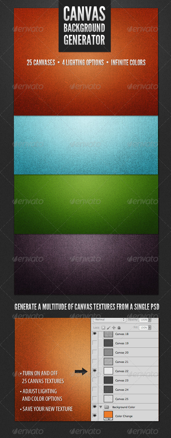 Modern Canvas Background Generator - Backgrounds Graphics