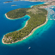 Aerial panoramic view of Rogoznica resort, Croatia - PhotoDune Item for Sale