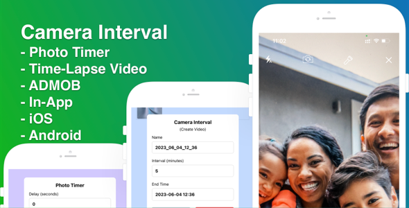 Camera Interval - Photo Timer and Time-Lapse Video React Native 0.71.8