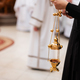 Close-up of the hands of a priest in the Orthodox Church - PhotoDune Item for Sale
