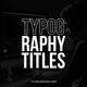 Typography Titles _AE - VideoHive Item for Sale