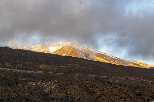 volcanic rocks  - Stock Photo - Images