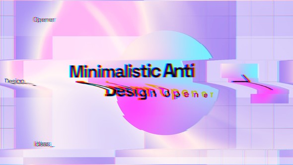 Anti Design Opener Mogrt