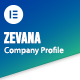 Zevana - Company Profile & Business Elementor Template Kit