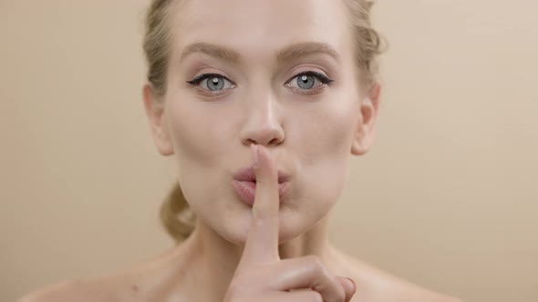 Face Of Stylish Young Model With Beautiful Skin alt