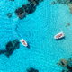 Aerial view of luxury yachts and boats on blue sea at sunny day - PhotoDune Item for Sale