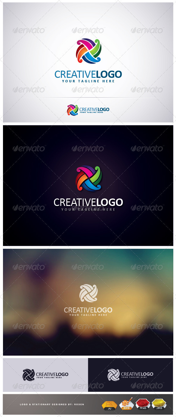 Media Logo - Vector Abstract