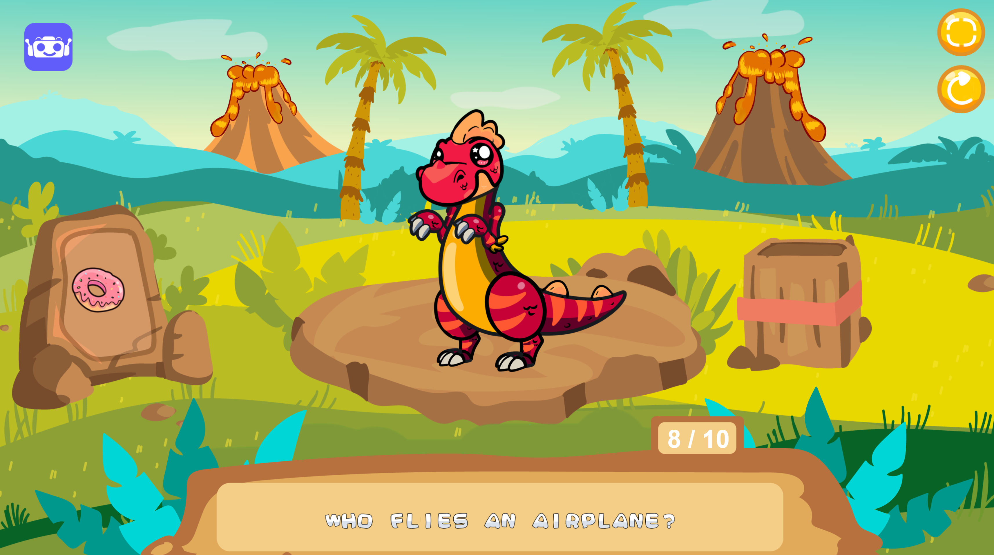 Feed The Dinosaur - HTML5 Educational Game by BOTS_GameStudio | CodeCanyon