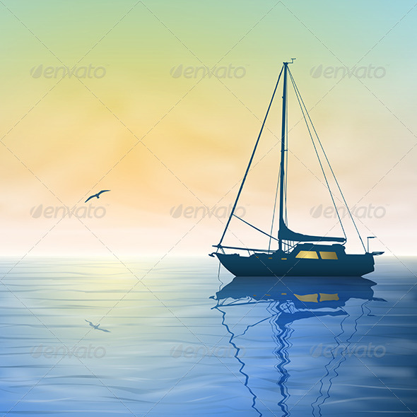 Sailing Boat - Miscellaneous Vectors