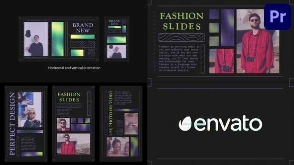 Fashion Brand Slideshow | Premiere Pro MOGRT