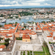 Amazing panoramic view of the famous city of Zadar in Croatia - PhotoDune Item for Sale