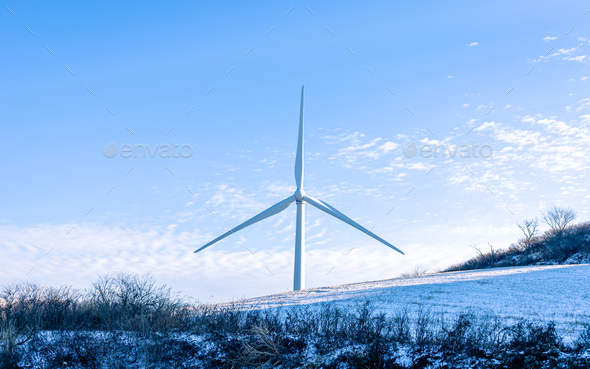 Wind turbine  - Stock Photo - Images