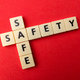 Toys word with word SAFE SAFETY - PhotoDune Item for Sale