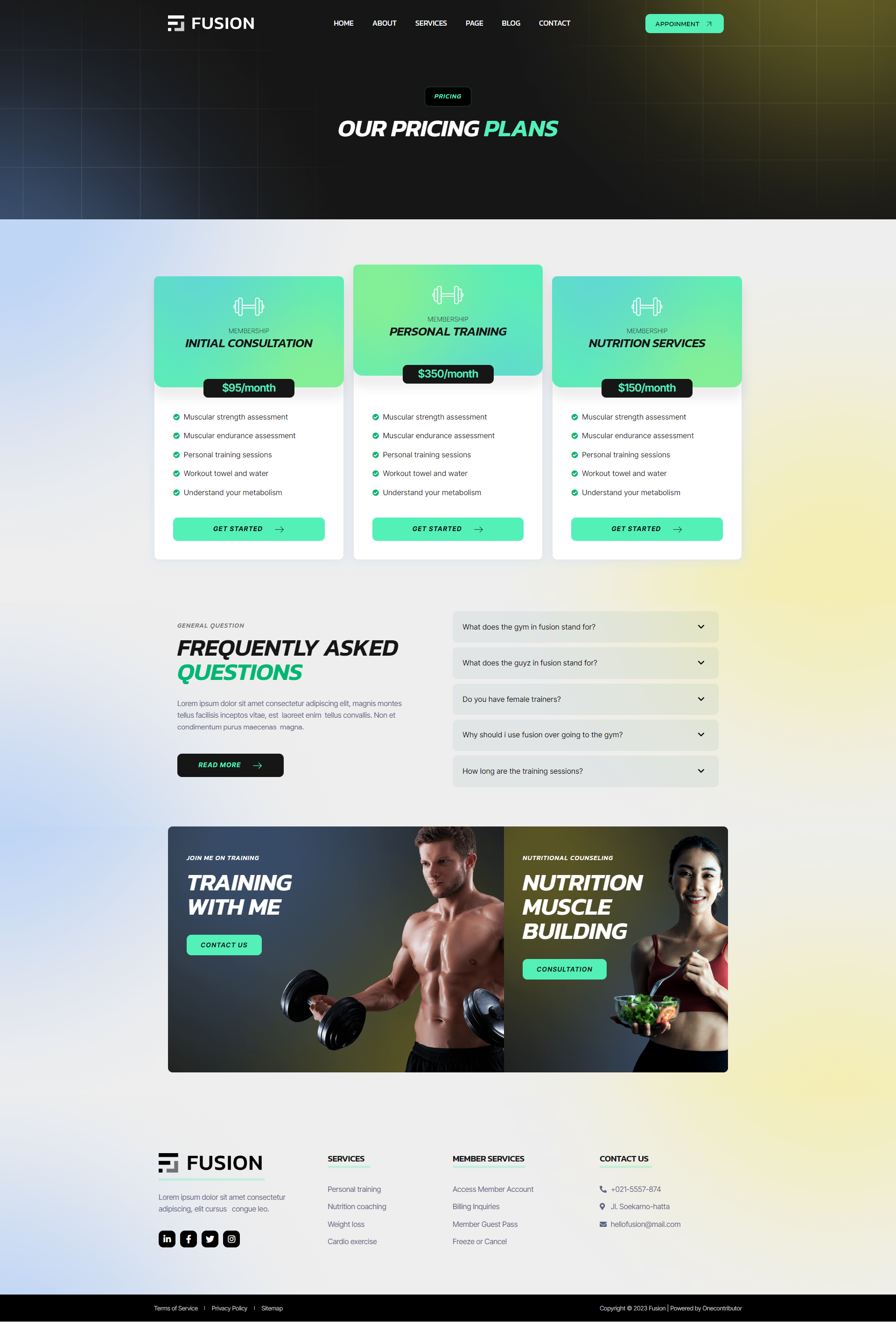 Sheet Template Online Personal Training Prices Personal Trainer