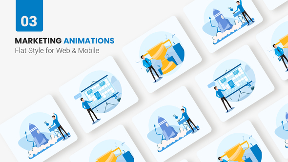 Marketing Animations - Flat Concept