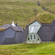 Eco friendly picturesque houses in Faroe Islands. Sustainable architecture. - PhotoDune Item for Sale