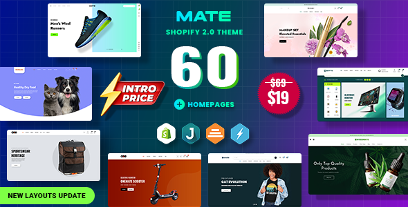 Mate – Multipurpose Shopify 2.0 Theme