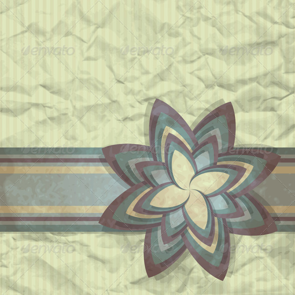 Paper Flower - Backgrounds Decorative