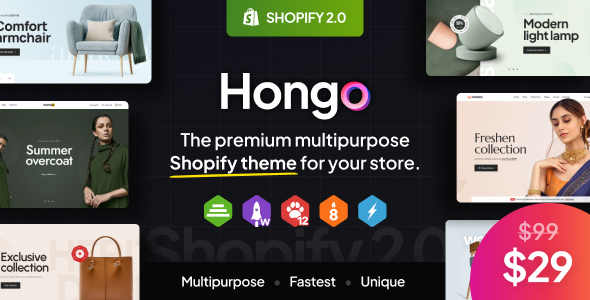 Hongo – Multipurpose Shopify Theme OS 2.0