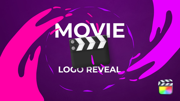Clapperboard Movie Logo Reveal