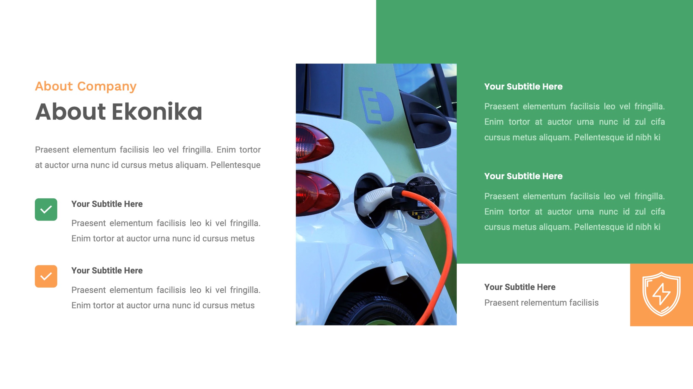 Ekonika – Sustainable Energy Google Slides Template, Presentation Templates