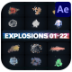 Advanced Explosions Pack for After Effects