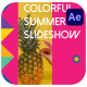 Colorful Summer Slideshow for After Effects