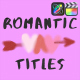 Romantic Titles | FCPX