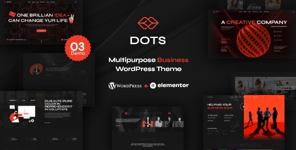 Dots - Business Agency WordPress Theme
