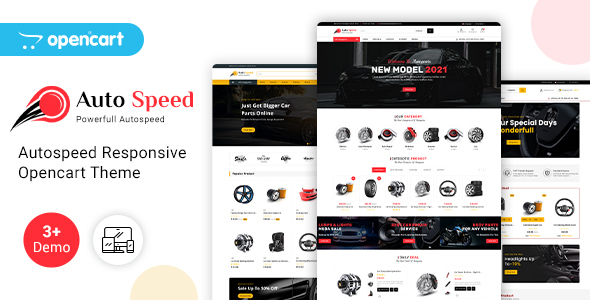 AutoSpeed – Auto Parts and Tools Shop OpenCart Theme