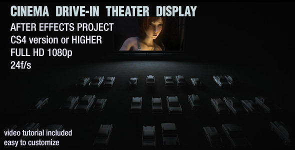 Drive-In Cinema Theater - VideoHive 3738975