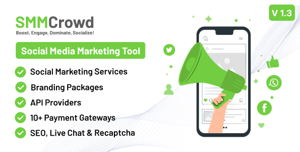SMMCrowd  Marketplace of SMM Services