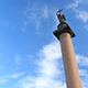 Time Lapse of Alexander Column in St. Petersburg - VideoHive Item for Sale