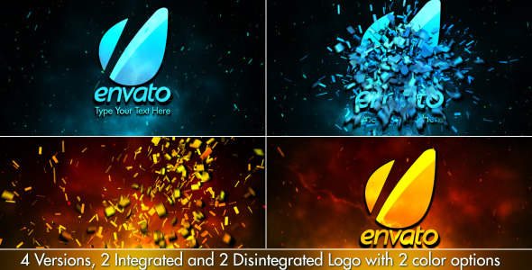 Cinematic Fire Shatter - VideoHive 3777216