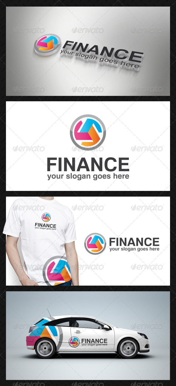Finance Logo Template - Vector Abstract