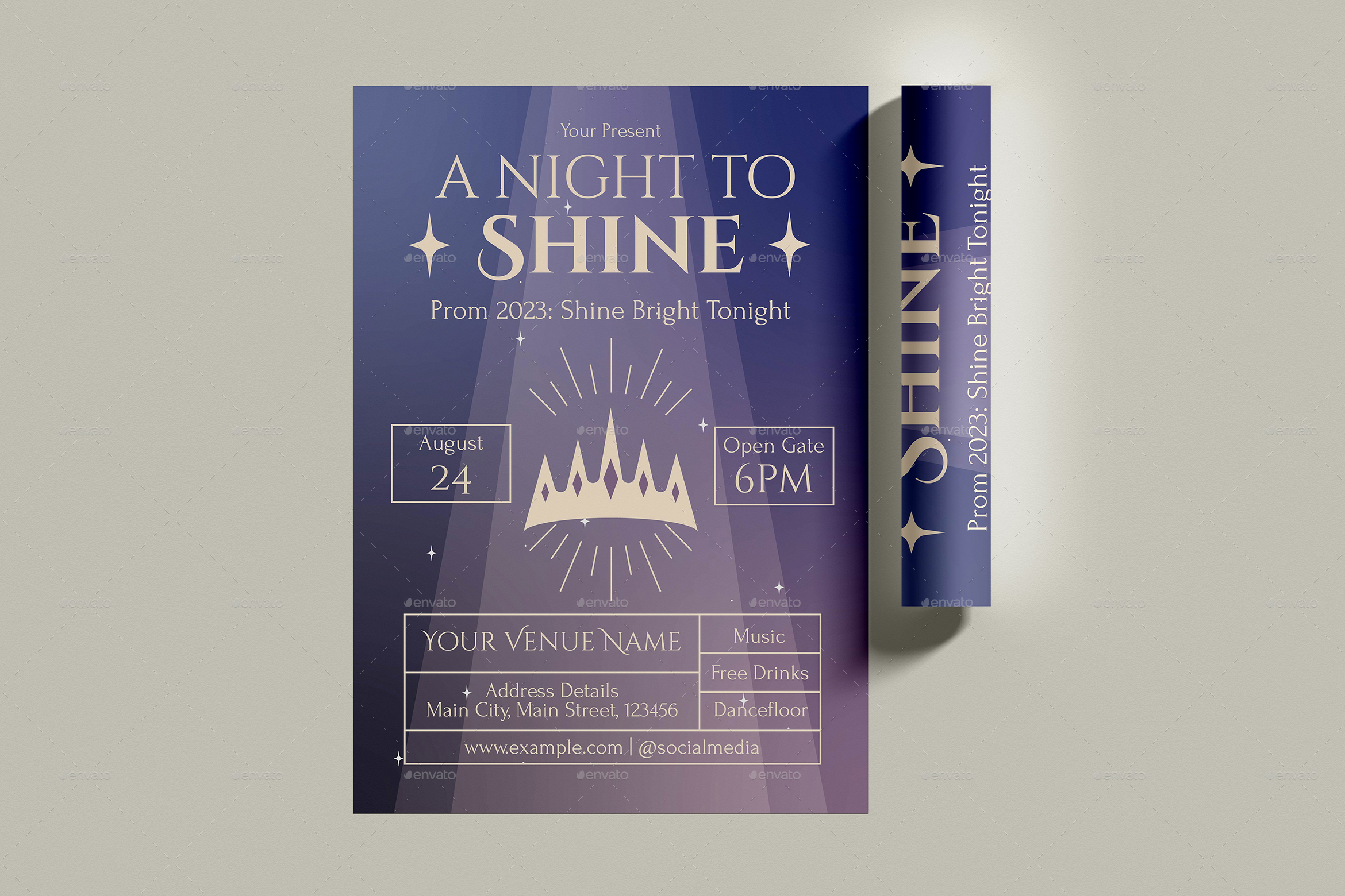 Prom Night Event, Print Templates | GraphicRiver