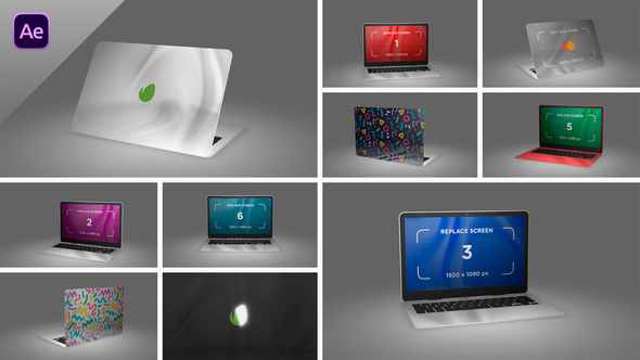 Laptop Mockup Product Promo template preview