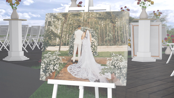 Wedding Slideshow Video Displays template preview