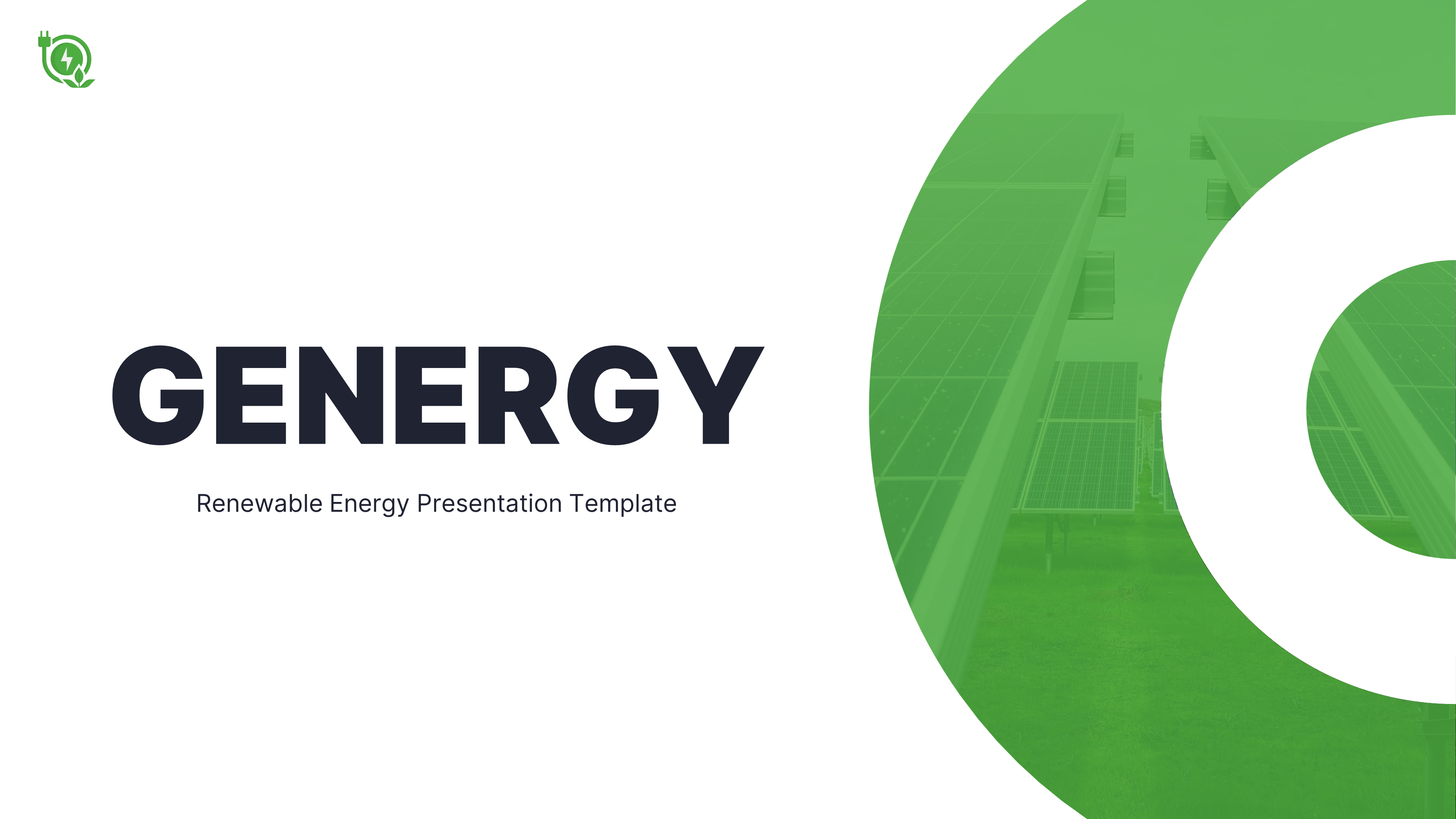 Genergy - Renewable Energy Google Slide Template, Presentation Templates